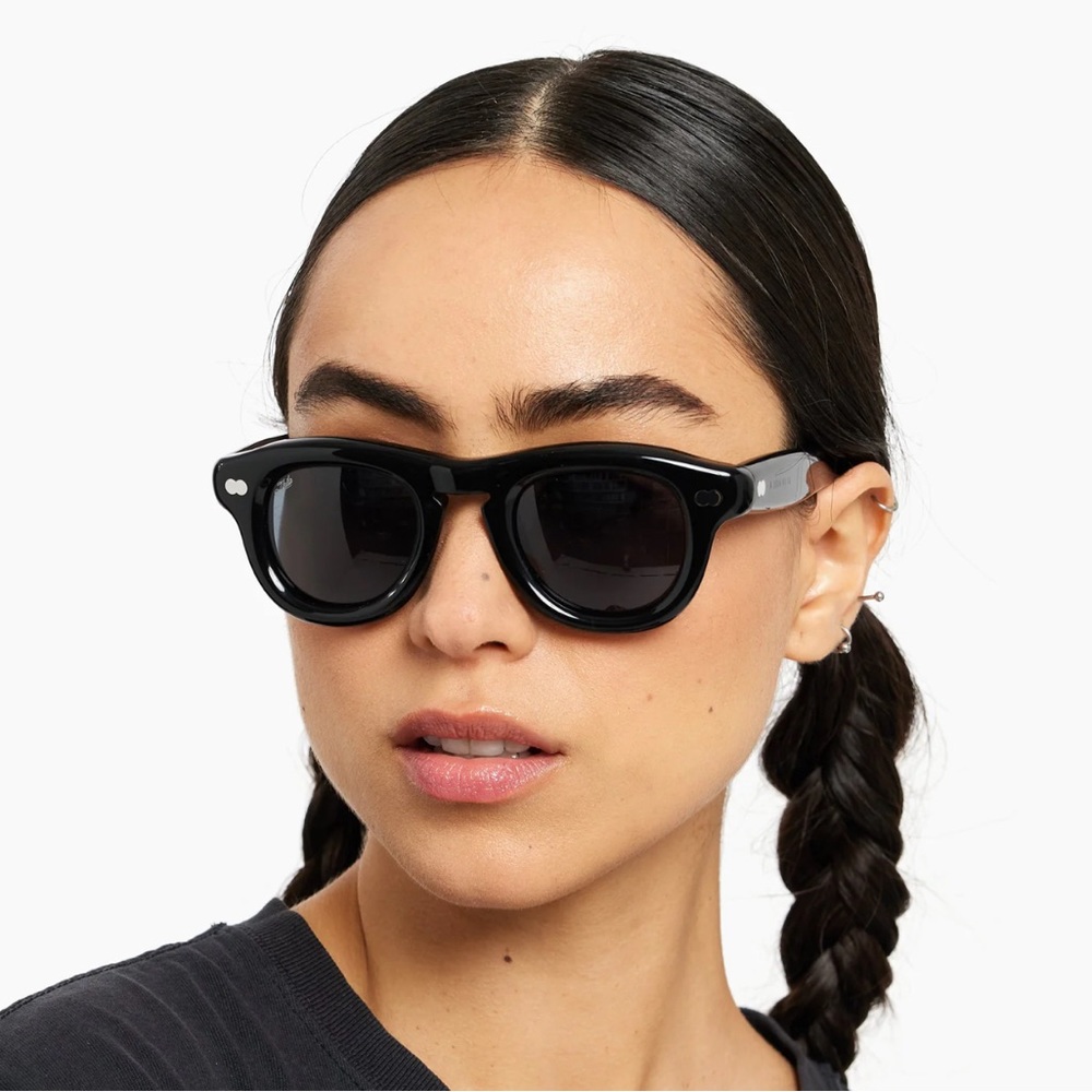 Black AKILA LA “Jive Inflated” Sunglasses